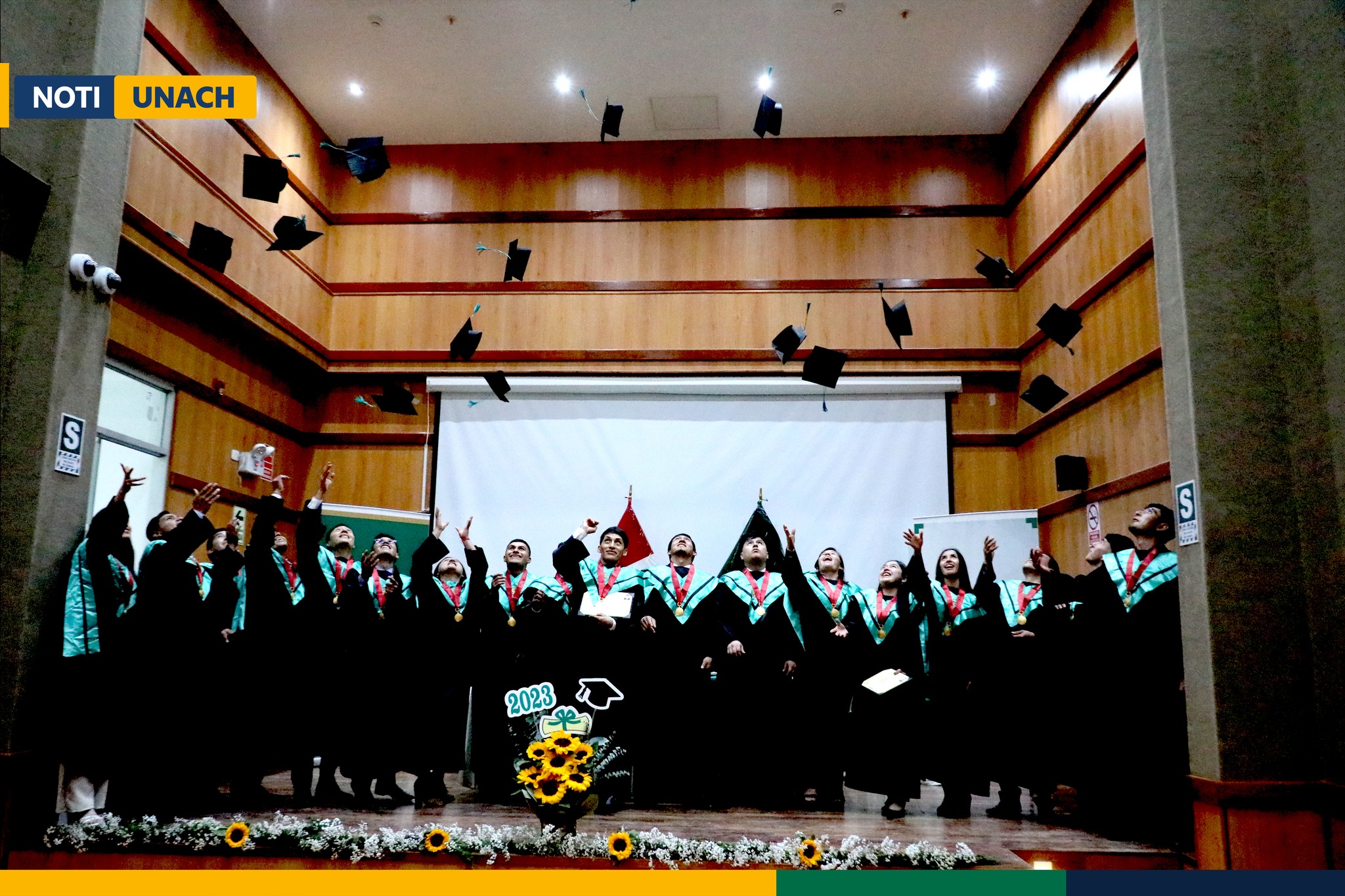 DURANTE EL 2023 LA UNACH OTORGÓ GRADOS Y TITULOS A 444 EGRESADOS